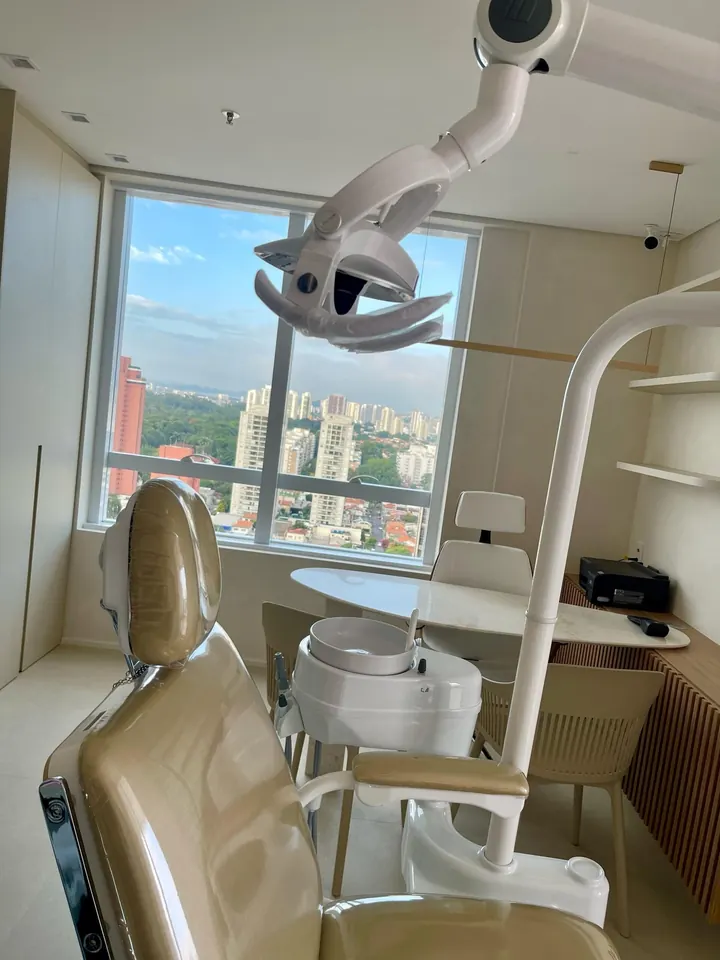 Cadeira odontológica com vista panorâmica